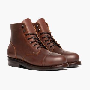 Heritage Captain | Rustic Brown